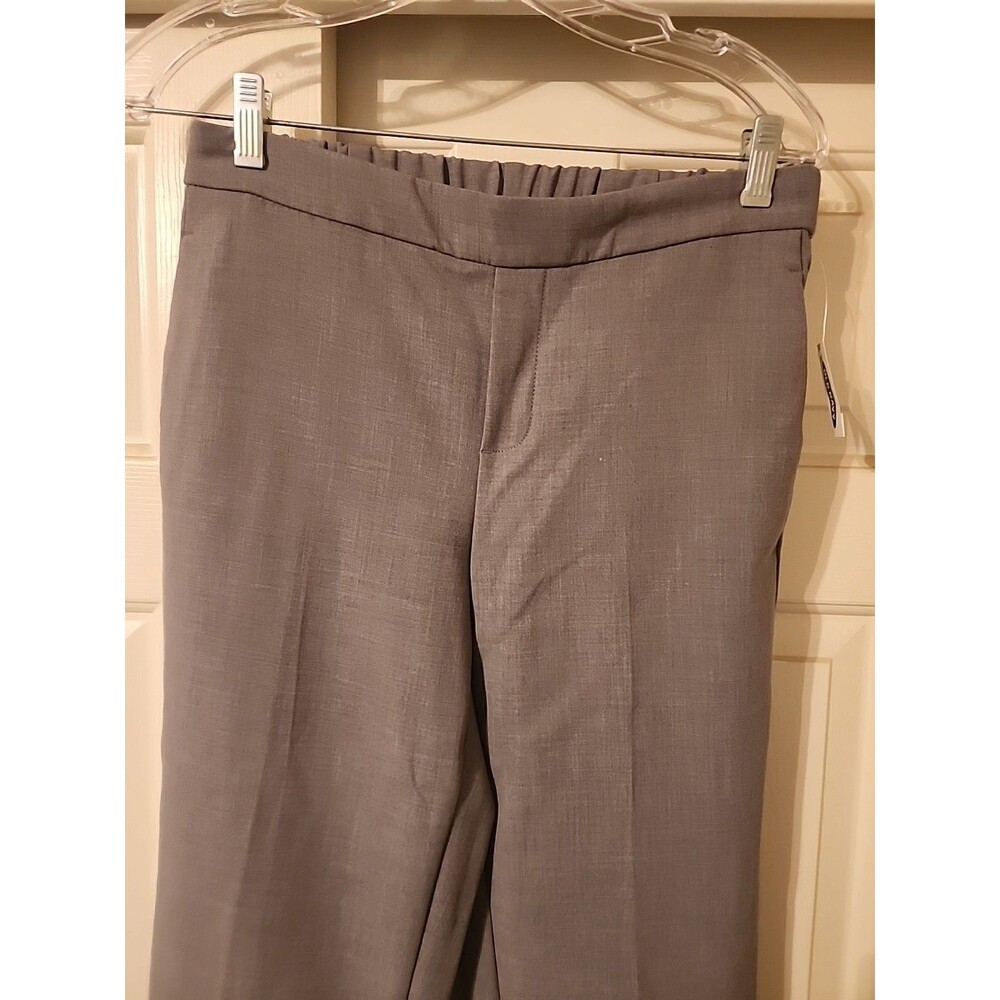NWT Old Navy Women's Gray Slacks Size 6 Stretch Dress Pants Work Career Office - Picture 2 of 5